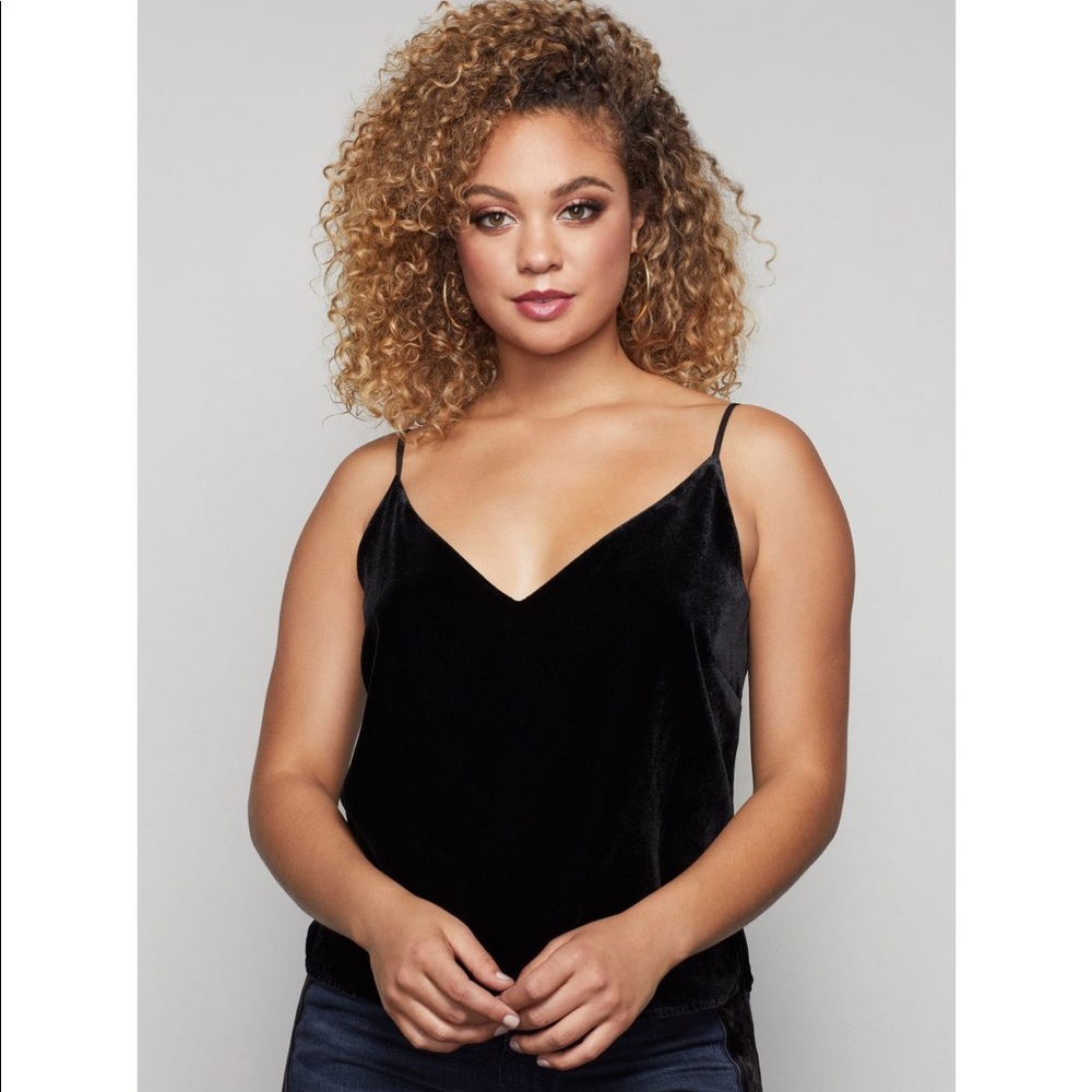 GOOD AMERICAN The Velvet Cami | Size 1 - Picture 8 of 10